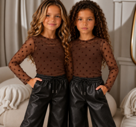 FRKU341414 mesh top CHOCO  ( 6pcs)