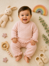 ZMB11301 breiset  ZACHT ROZE ( 4pcs).