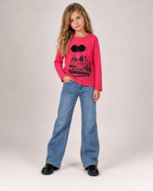 ZM5148 shirt  fuchsia (6pcs)