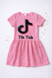 FRTT2884 jurk ROZE (6pcs)