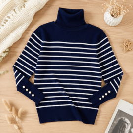 FRHS2931 trui NAVY ( 6pcs)