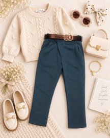 FR33337 pants PETROL   (6pcs)