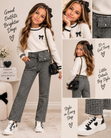 FRKU33428 broek ZWART ( 6pcs)