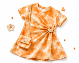 FRKUBB531 jurk ORANJE ( 6pcs)