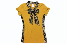 ZM5122 jurk okergeel (7pcs)