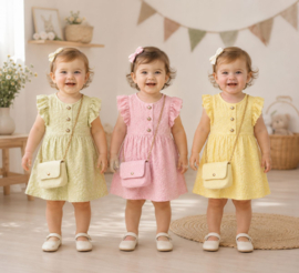 FRKUBB524 jurk BEIGE ( 6pcs)