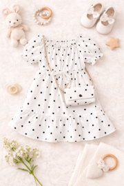 FRKUBB2798 jurk WIT ( 6pcs)