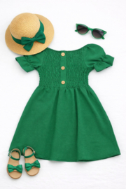 FRKU200 jurk GROEN  (6pcs)