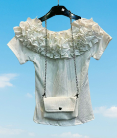 FRKU9551 top OFFWHITE ( 6pcs)
