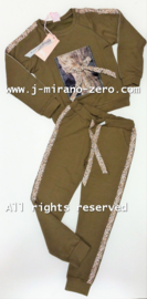 ZM5311, joggingset  ARMYGREEN  (7pcs).