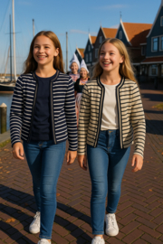 Zm3865 vest Navy/white  (7pcs) nog enkele pakketten.