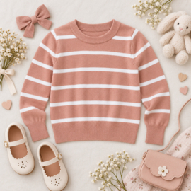 FRHS3019 Trui  ROZE ( 6pcs)