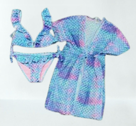 FRSQ1096 badset  aqua ( 5pcs)
