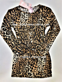 ZM5077-1 jurk bruin (6pcs)