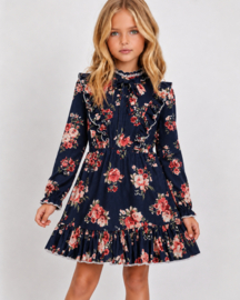 ZMKM5269 jurk  NAVY (7pcs)