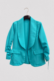 FRKU9192 Blazer  Aqua ( 6pcs)