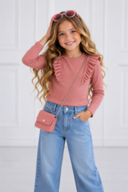 FRKU6507 trui ZACHT ROZE  (6pcs).