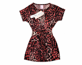 ZM5077-1 jurk  ROZE   (6pcs)