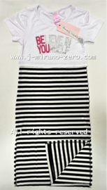 ZM5132 maxi jurk wit (6pcs)