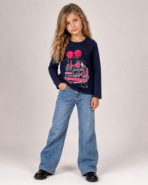 ZM5148 shirt navy  (6pcs)