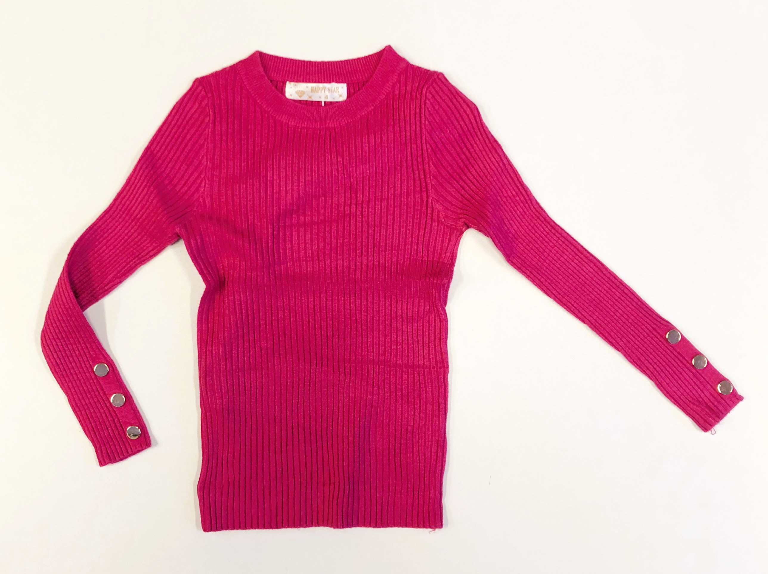 FRHS2762 trui FUCHSIA  ( 6pcs)