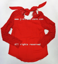 FRNS9920 blouse rood (6pcs)
