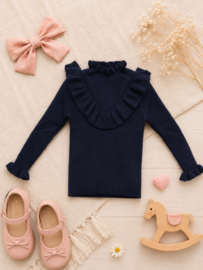 ZM2113 trui NAVY ( 7pcs)