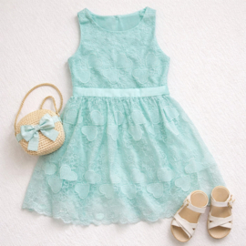 FRKC1903 jurk blue (6pcs)