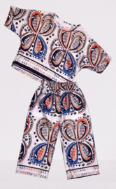 FRKU9589A  IBIZA set  BLAUW ( 6pcs)