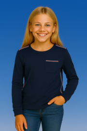 ZM5038 shirt navy (7pcs))nog enkele pakketten