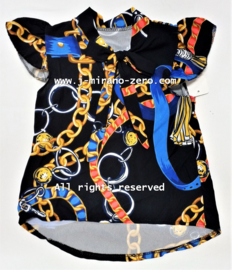 FRart29184 blouse zwart (6pcs) 