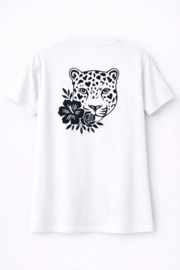 ZM3454-1 shirt  WIT/ZWART ( 6pcs)