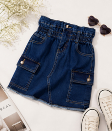 FRKU YX46 jeans rok (2pcs) 2kleuren