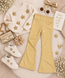 FRKU220 flaredpants  ZAND/BEIGE  ( 6pcs)