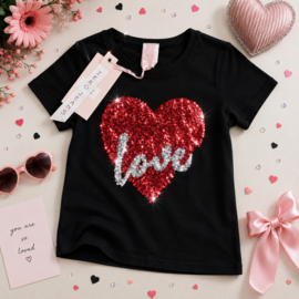 ZM5283-1 shirt ZWART  (5pcs)