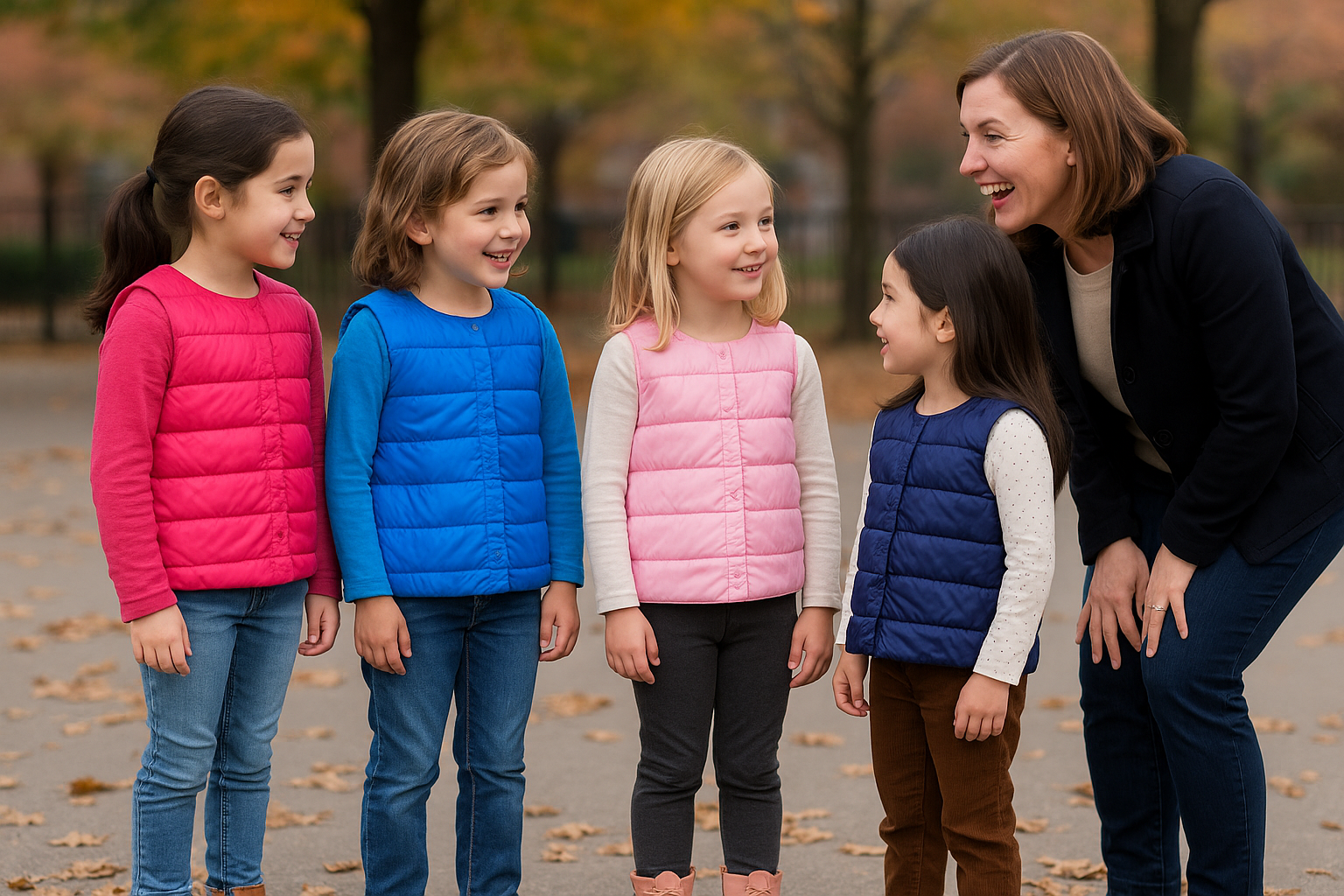 ZMCNLQ001 bodywarmer NAVY (5pcs)