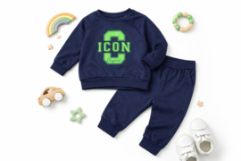 ZM162 set  NAVY  ( 8 pcs)