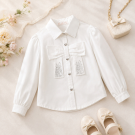 FRHS0816 blouse  OFFWHITE ( 6pcs)