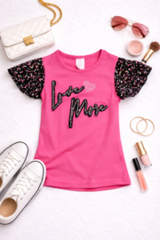ZM5290 shirt  ROZE ( 6pcs)