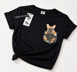 ZM5245 shirt BLACK (6pcs)