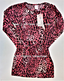 ZM5077-1 jurk roze  (6pcs)