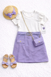 FRKU8839 a jurk LILA   (6pcs)