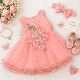 ZMCN1860 jurk  ROZE (5pcs)
