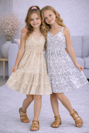 FRKU70569 jurk WIT ( 6pcs)