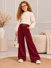 FRKU2087 broek BORDEAUX  ( 6pcs)