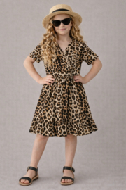 ZM5253-1 jurk panter ( 7pcs)