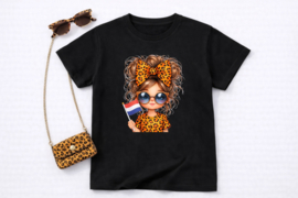 ZM1012 shirt  ZWART  ( 6pcs)