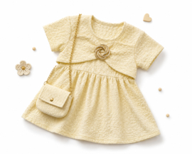 FRKUBB526 jurk BEIGE (6pcs)