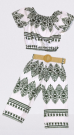 FRKU9873 set  GROEN  ( 6pcs)