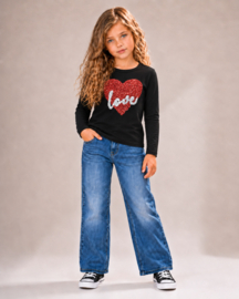 ZM5283 shirt LOVE ( 5 pcs)